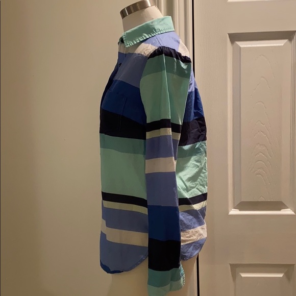 🎉HP🎉 J.Crew Factory Striped Popover - Picture 3 of 8